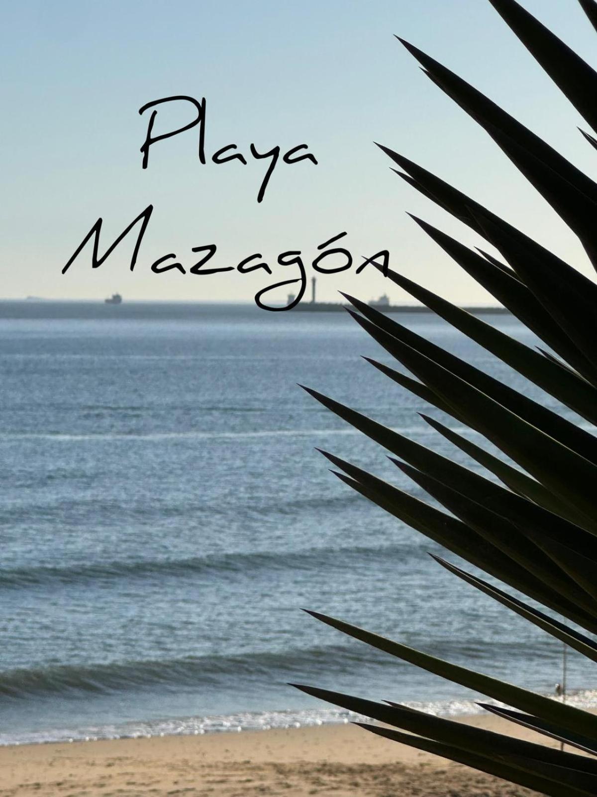 Villa Casa Mazagon Con Vistas Al Mar Esterno foto